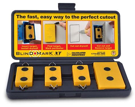 calculated industries 8105 blind mark drywall electrical box cutout tool|calculated industries drywall tool.